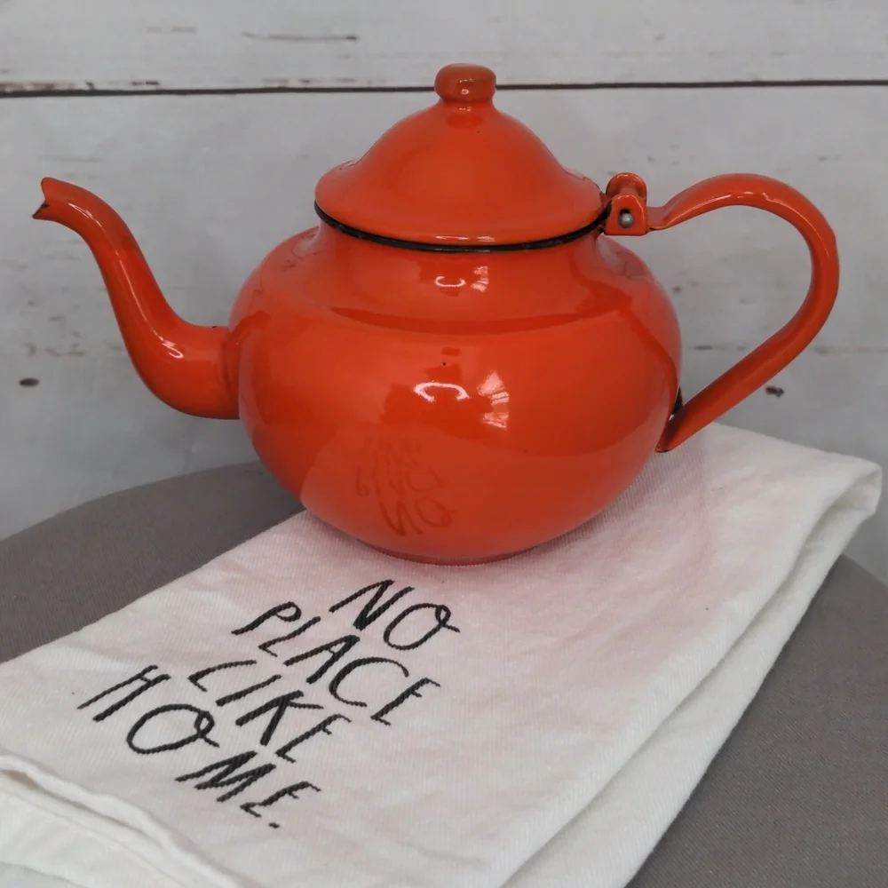N/A orange enamel